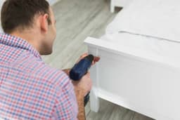 Assembling a bedroom