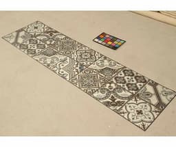 Installation of linoleum