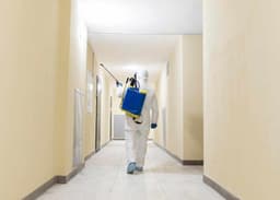 Disinfection of buildings