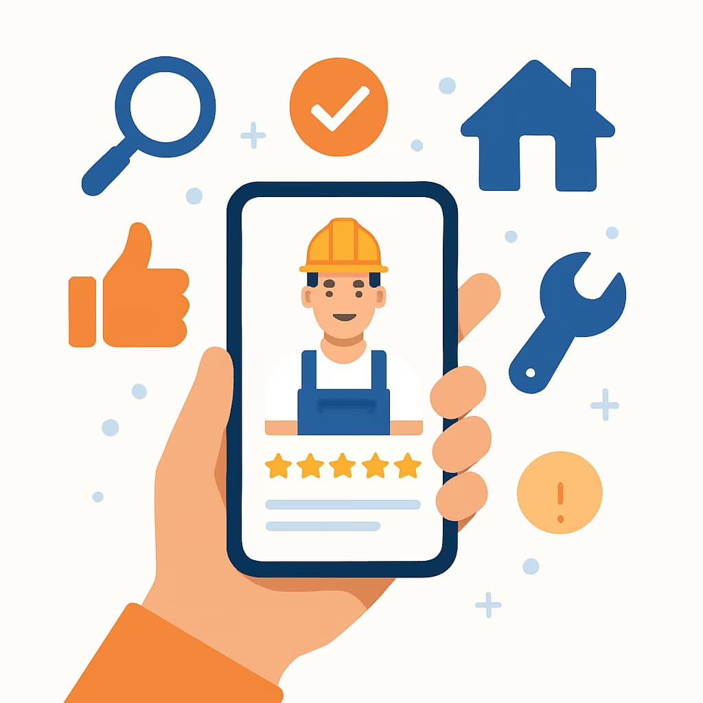 Как да избираш майстор през мобилно приложение – ръководство