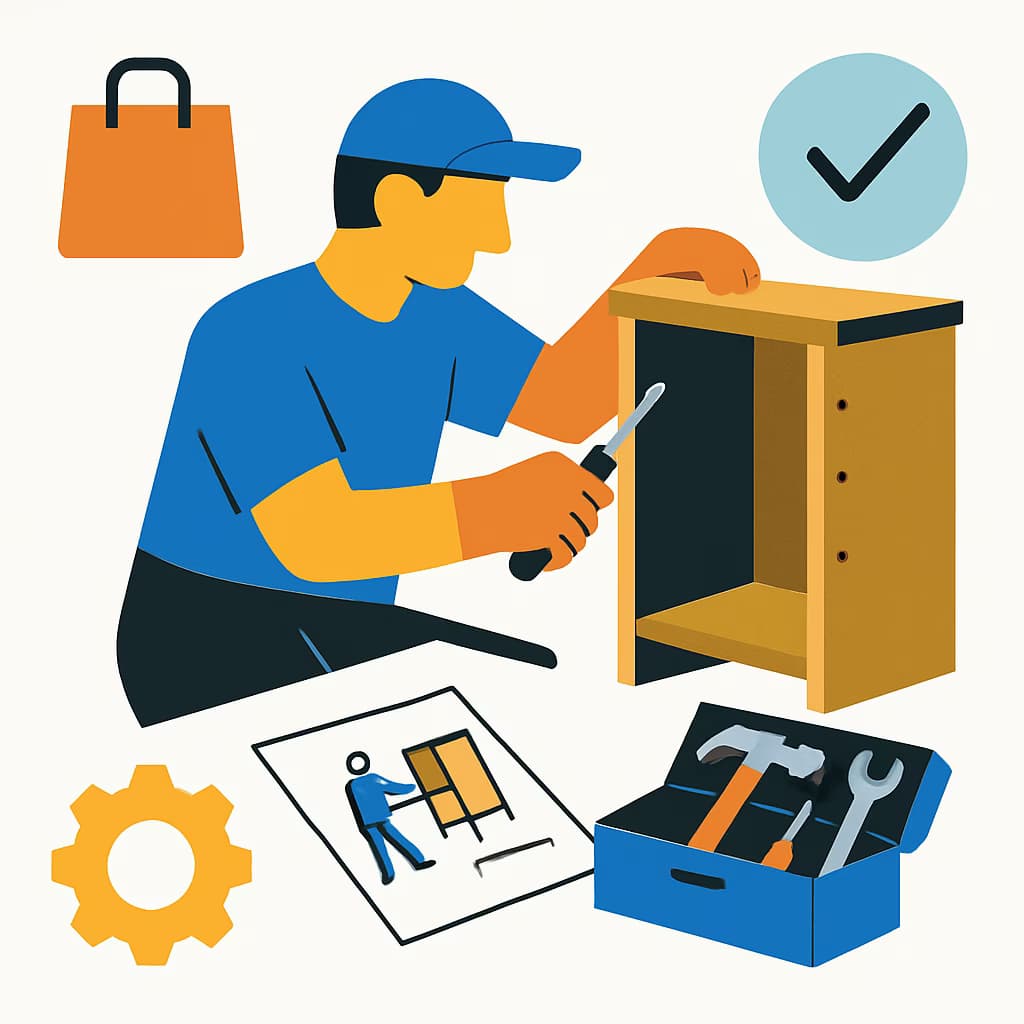 Монтаж на мебели от ИКЕА – защо си струва да наемеш майстор