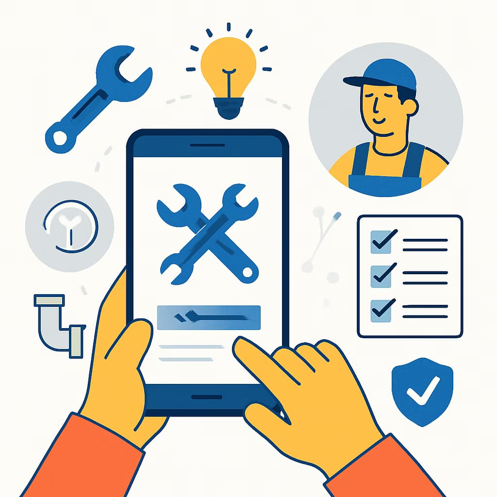 Мобилно приложение за ремонт – какво можеш да направиш от телефона си