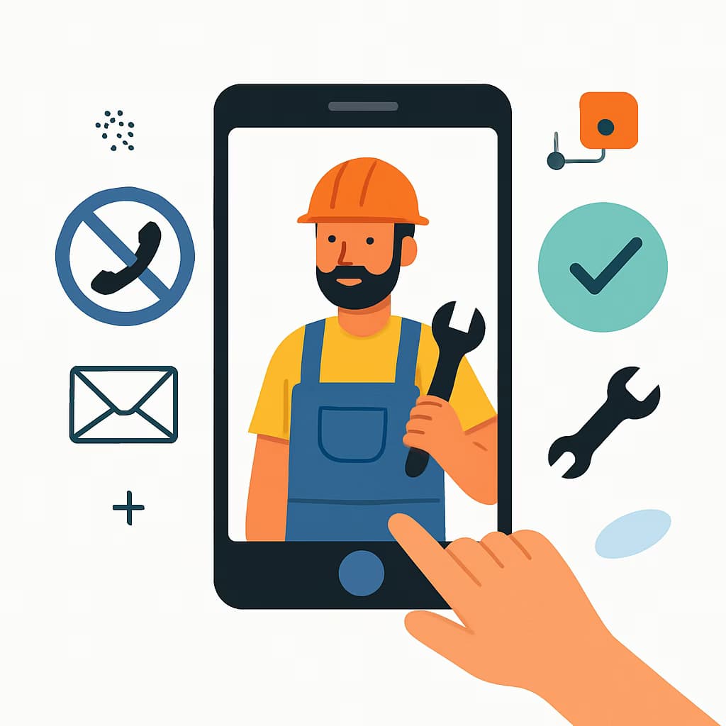 Как да поръчаш майстор онлайн без обаждания и уговорки